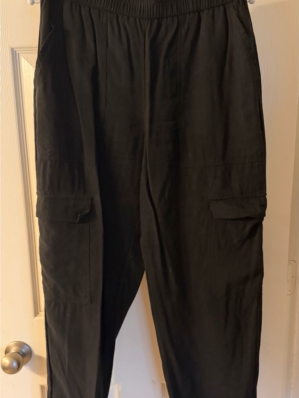 A New Day Women’s Pull On Black Cargo Pants